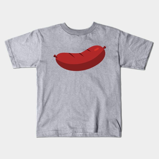 Wurst - Sausage Kids T-Shirt by PandLCreations